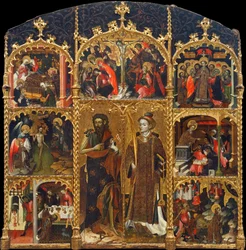 Altarbild des Heiligen Johannes des Täufers und des Heiligen Stephanus